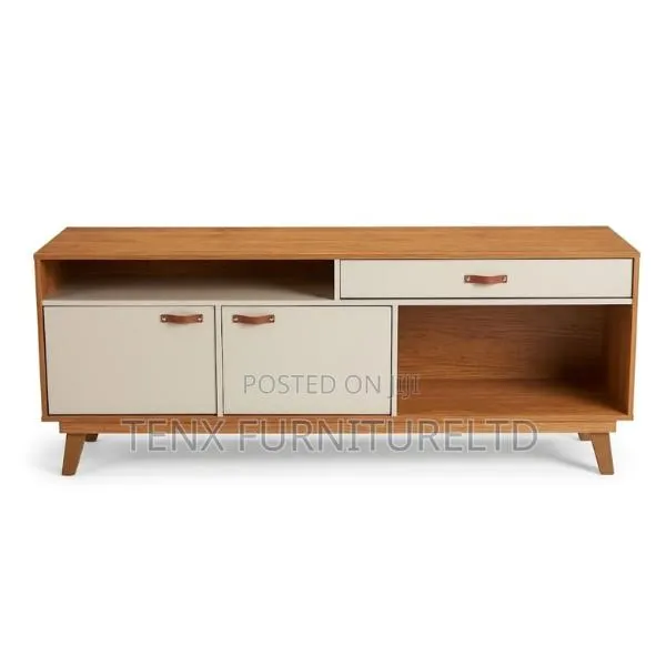 Tv Stand( 2 Doors and 1 Drawer)Dual Colout · Photo 1