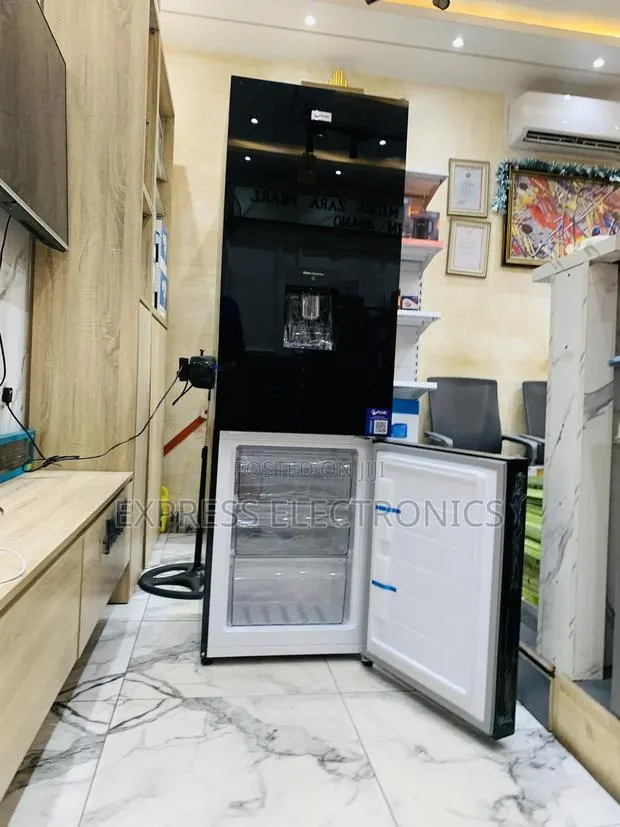 Brand New Double Door Fridge Black · Photo 1