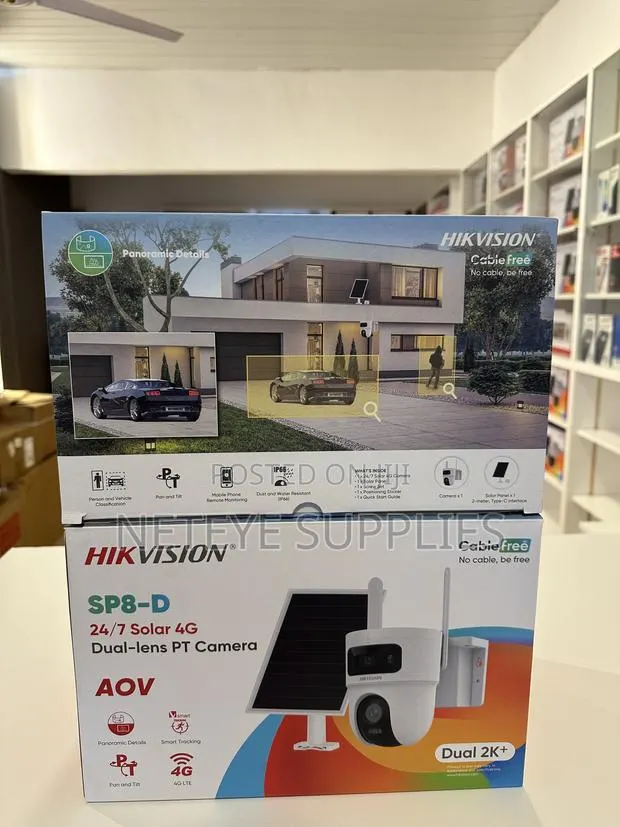 Hikvision 4+4MP 24/7 Solar 4G Dual-Lens PT Camera · Photo 2