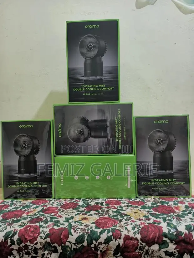 Oraimo Airdock Nova Hydrating Cooling Desktop Fan · Photo 1