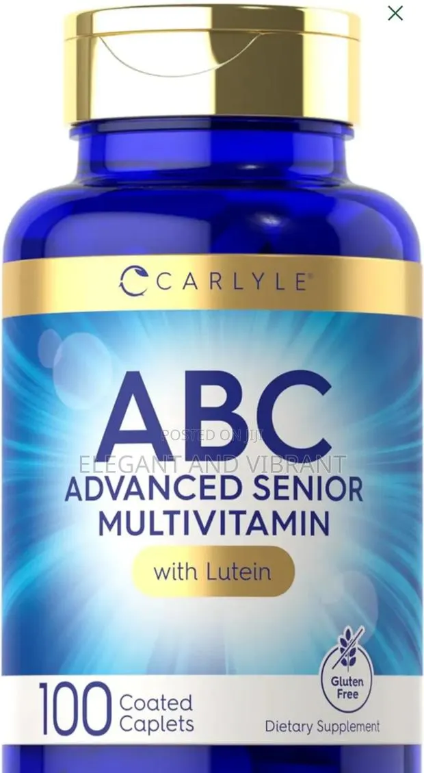 Multivitamin for Older Men | 100 Caplet 4 the Old Age Adult · Photo 1