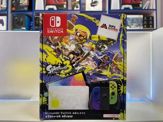 Nintendo Switch Oled Splatoon 3 Edition · Photo 1