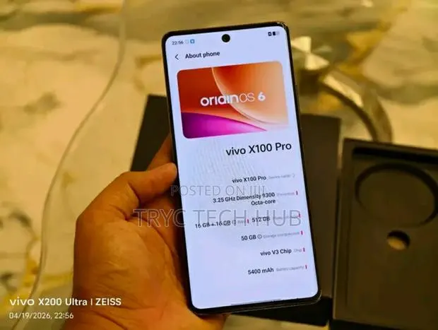 New Vivo X100 Pro 512 GB Black · Photo 1