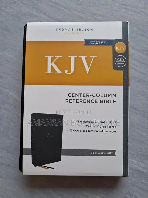 King James Version Giant Print Center-column Reference Bible · Photo 1