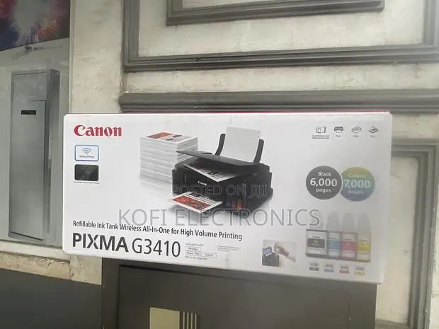 Low Cost of Printing Quality Canon PIXMA G3410 All in One Printer · Photo 1