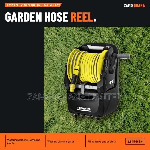 Hose Reel With Crank Inkl. 5/8 Inch Box - 2.645-165.0 · Photo 1