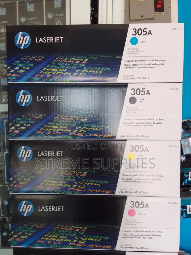 Hp 305a Original Toner - Each Color · Photo 1