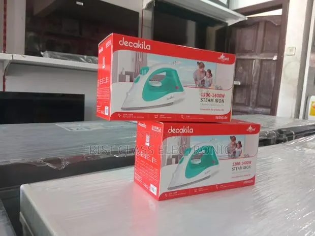 Decakila Steam Iron – Sharp Clothes, Simple Iron Power · Photo 1