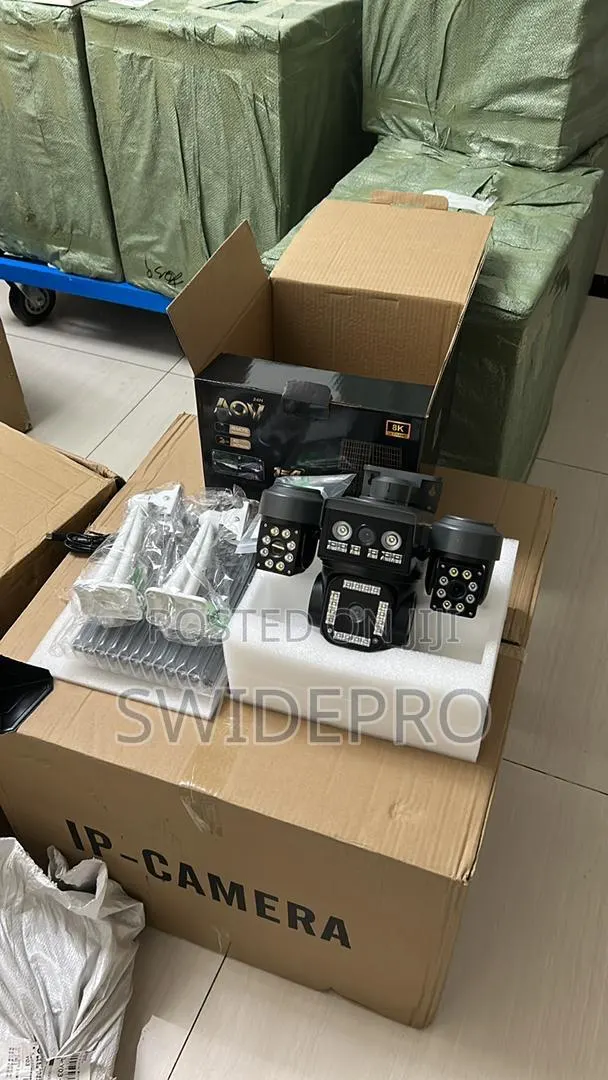 4 Lens Aov 4g Sim Solar Powered CCTV · Photo 1