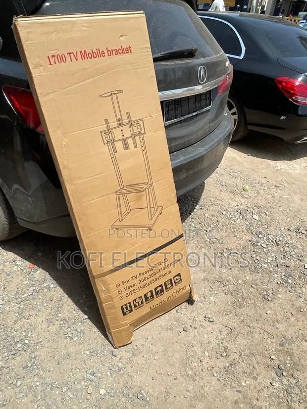 All-in-one Mobile Tv Trolley Strong, Stable Stylish 32-75” · Photo 1