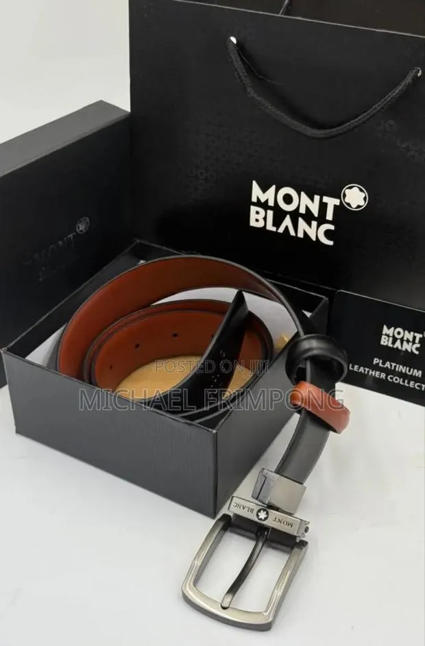 Mont Blanc Affordable Reversible Belt · Photo 1