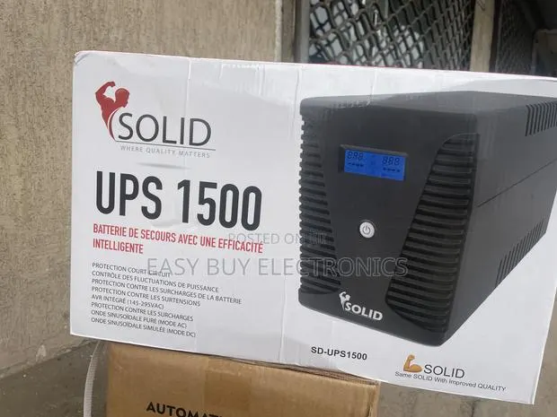 Interruptible Power Supply Solid 1500va · Photo 1