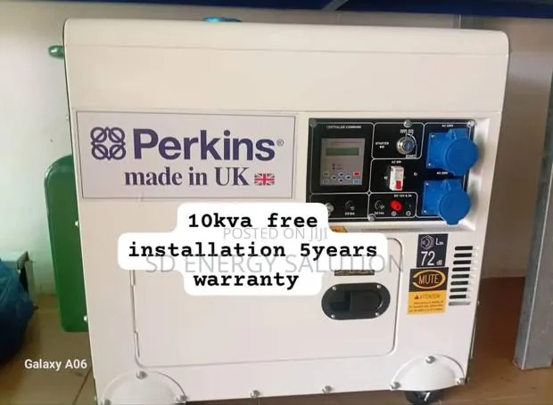 Swagwatt Perkins 10kva Diesel 13000watts Diesel Generator · Photo 1