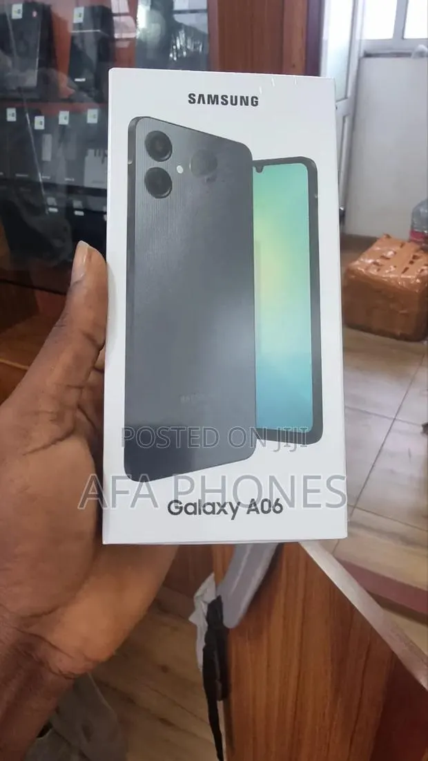 New Samsung Galaxy A06 128 GB Black · Photo 1