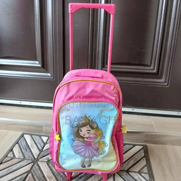 Girls Princess Trolley School Bag · Photo 1