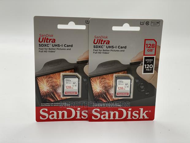 Sandisk 128gb Ultra SDXC Uhs-I Memory Card · Photo 1