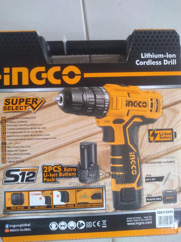 INGCO Cordless Drill 12v New · Photo 2