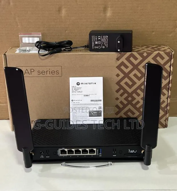 Mikrotik hAP Ax3 Router AX1800 Wi-Fi 6 · Photo 1