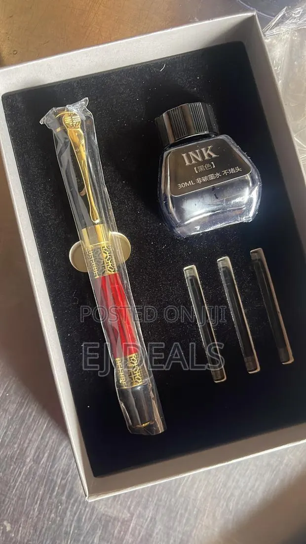 Modern Metal Fountain Pen New With Gift Box · Photo 1