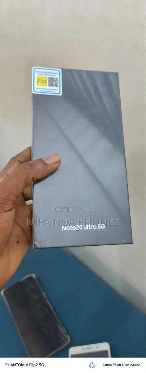 New Samsung Galaxy Note 20 Ultra 5G 128 GB Black · Photo 1