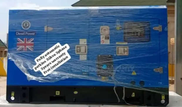 Dawn Energy 35kva Perkins Generator 3phase Fully Automatic · Photo 1