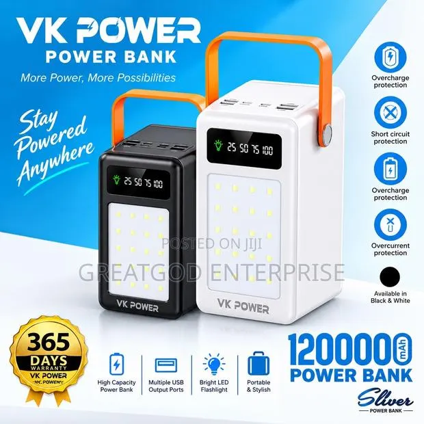 VK Power Slice 120,000mAh Power Bank · Photo 1