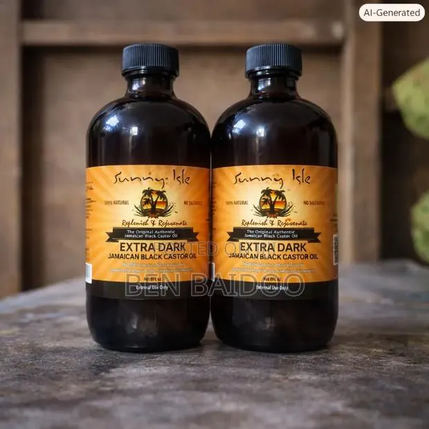 Sunny Isle Castor Oil Big Size (Active Natural Results) · Photo 1