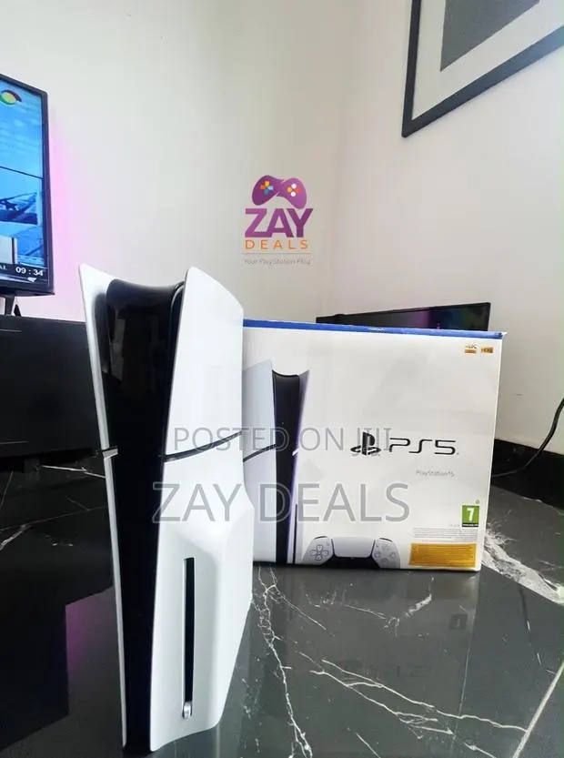 Ps5 Slim Standard With 5 Games