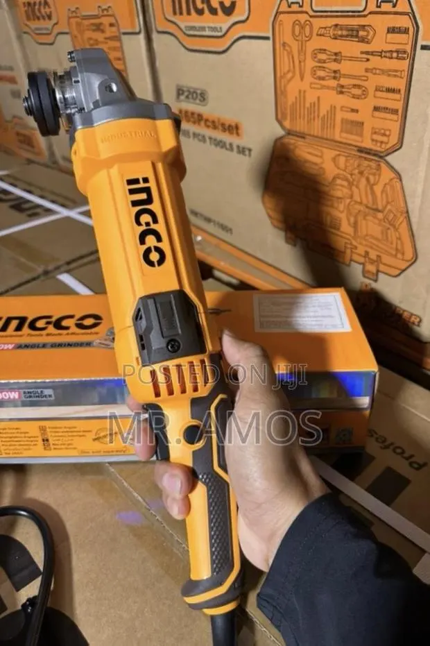 1100 Watt 5 Inches Angle Grinder With Variable Speed - Ag11008 · Photo 1