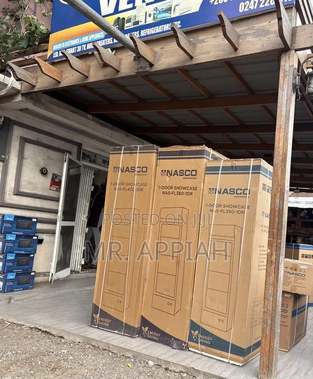 Super Authentic Nasco 1 Door Beverage Cooler(Nas-Fl400-1dr-1)358l · Photo 1