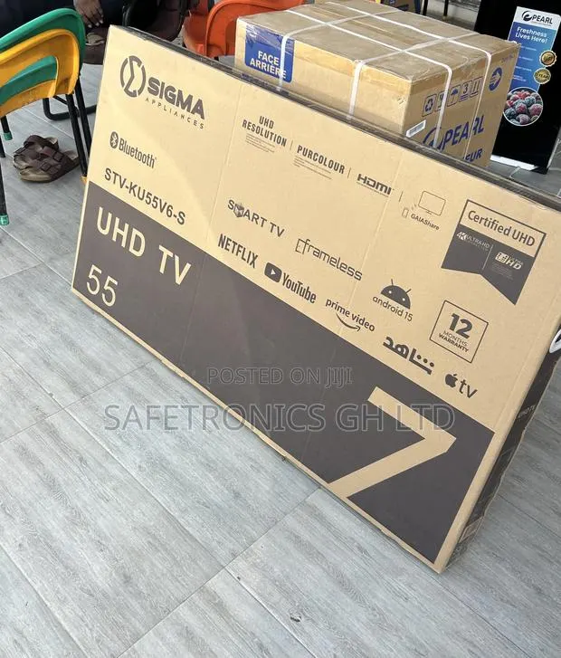 Reliable and Quality Sigma 55 Inch Smart Digital Satellite Led Tv · Photo 1