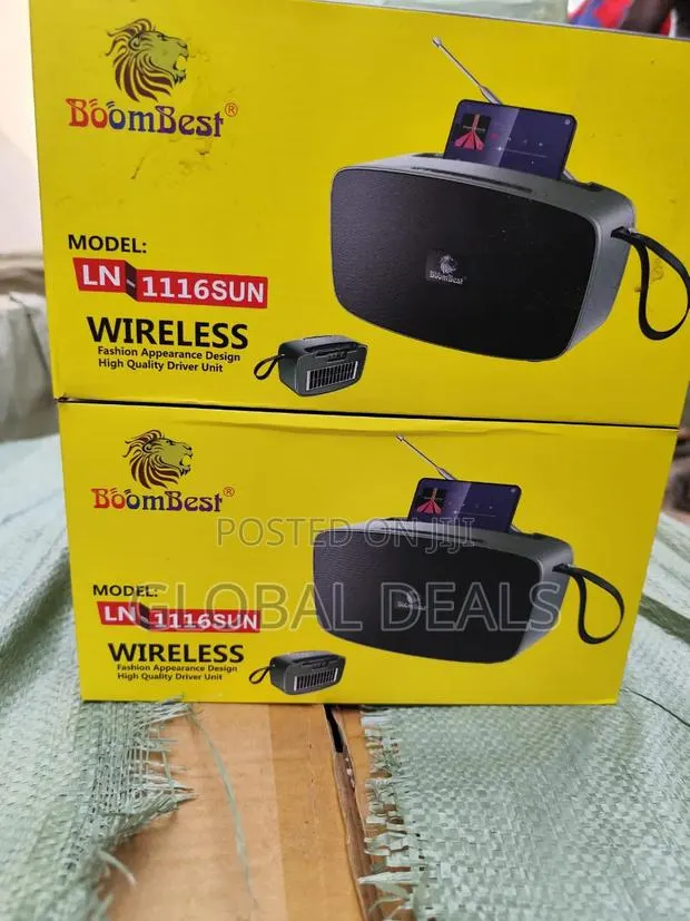 BoomBest LN-1116SUN Wireless Speaker - Solar Powered Speaker · Photo 1