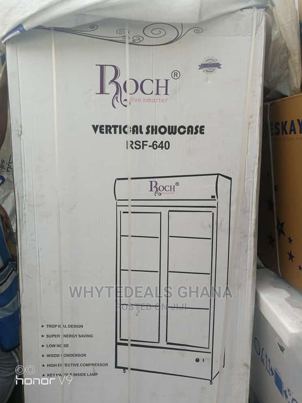 ROCH 680L Double Door Wine Beverage Cooler Fast Freezing · Photo 1