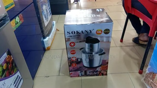 Efficient Sokany Fufu Chopper – Blend, Chop Grind With Zero Stress · Photo 1