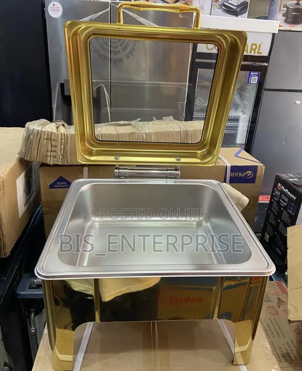Banquet Flat Top Chafing Dish Square 6l · Photo 1