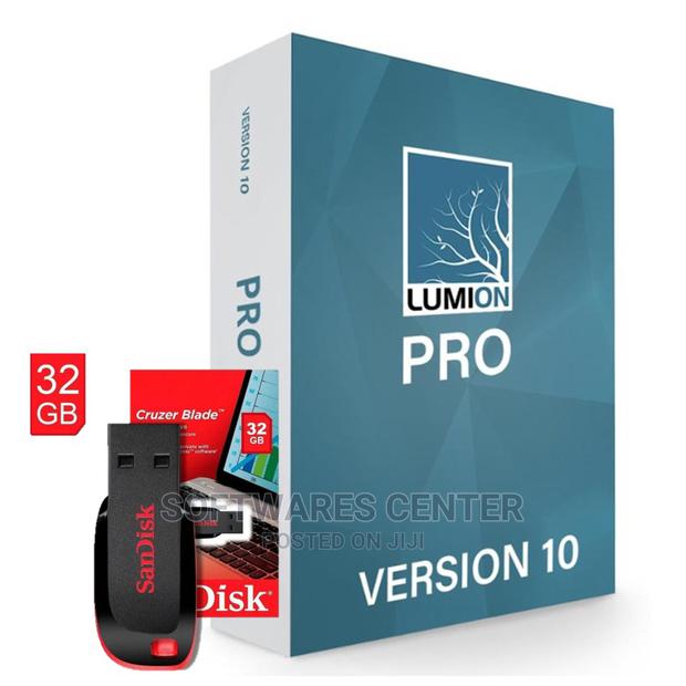 Lumion 10 on a 32GB Sandisk Pendrive · Photo 1