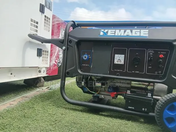 Kemage 7.5KVA Generator With Wheels and Handles – 1 Year Warranty