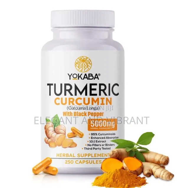 Turmeric Curcumin 5000mg Herbal Extract With Bioperine · Photo 1