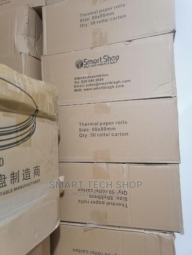 High Quality Thermal Paper Roll 80x80mm Foil Wrapped 50pc/Bx · Photo 3