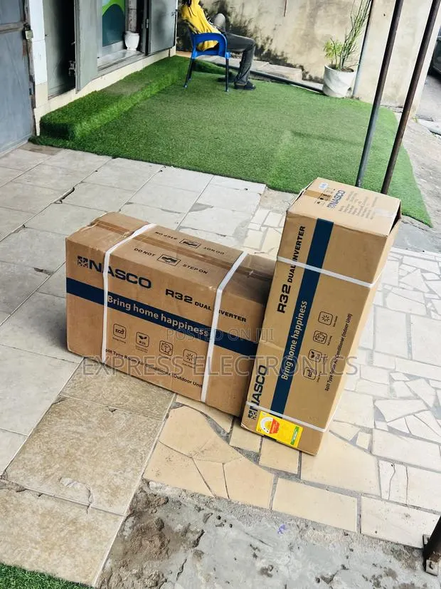 Get a New White Air Conditioner Nasco 1.5hp Split R410 Gas White · Photo 1