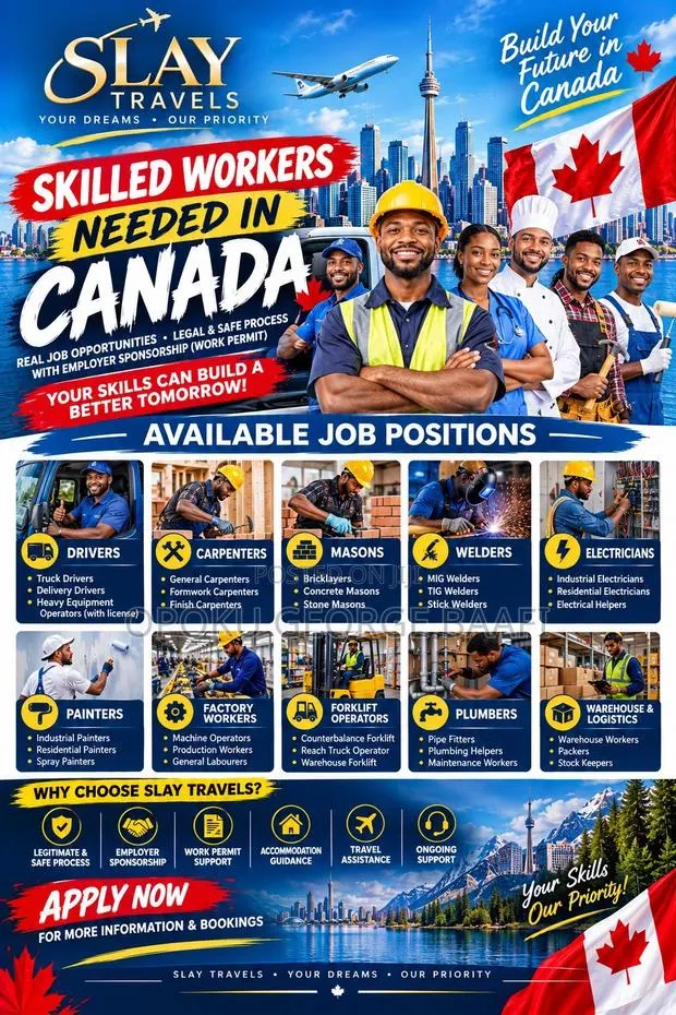 Workers Needed in Canada · Photo 1