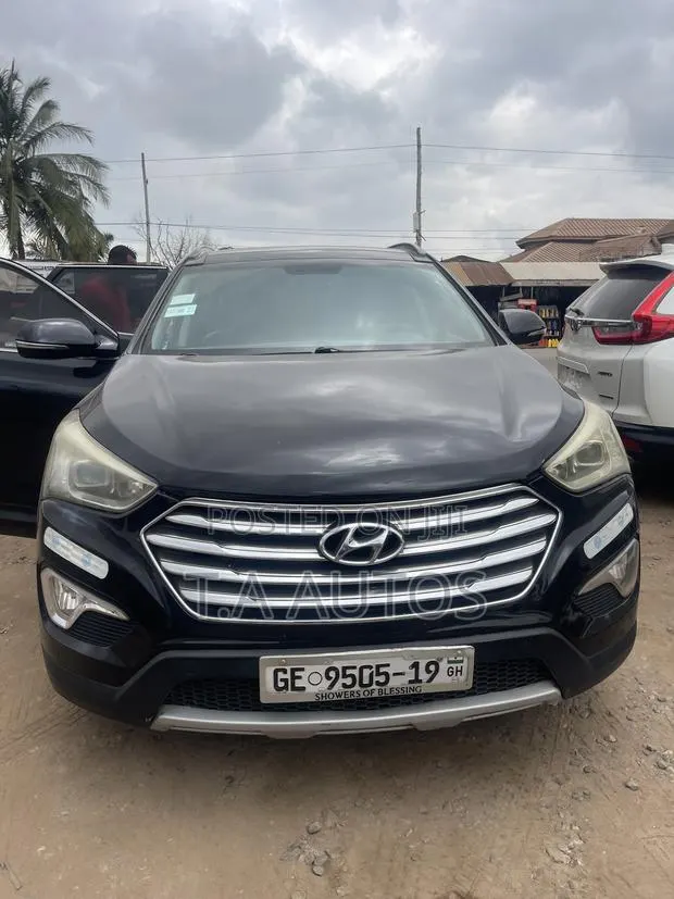 Hyundai Santa Fe Limited AWD 2017 Black · Photo 1