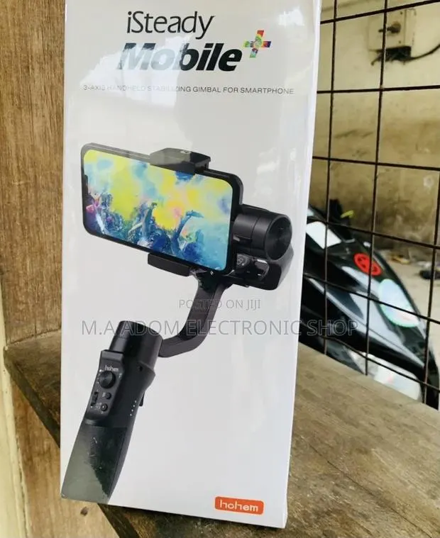 Affordable Hohem Isteady 3 Axis Mobile Gimbal(Black). · Photo 1