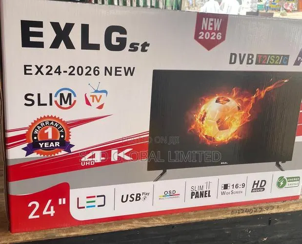 Get Immersive Audio With Built In Speakers On Exlg 24" Digital Tv · Photo 1