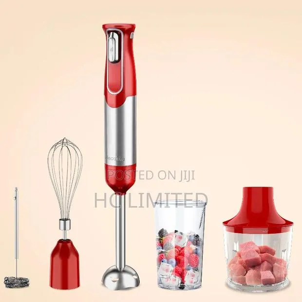 Decakila Cordless Hand Blender - 5 in 1 (Rechargeable) - Kmjb021r · Photo 1
