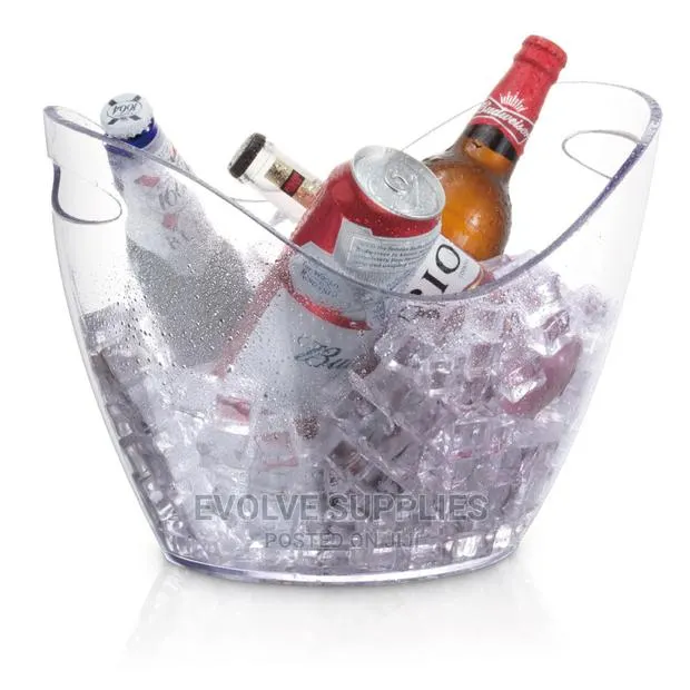 8L Transparent Acrylic Ice Bucket · Photo 1