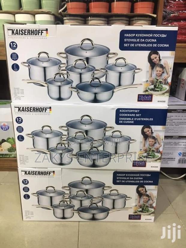 High Quality Stainless Steel 12pcs Cookware Set · Photo 2
