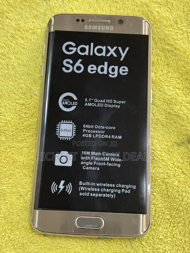 Samsung Galaxy S6 edge 64 GB Gold · Photo 1
