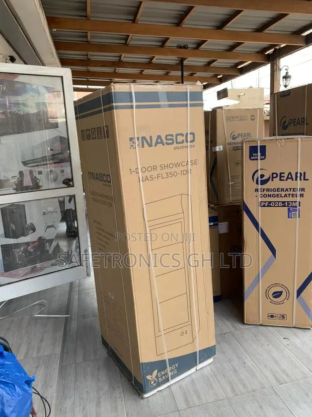 Direct Cooling Singledoor Display Glass 288l Nas-Fl350-1dr Fridge · Photo 1