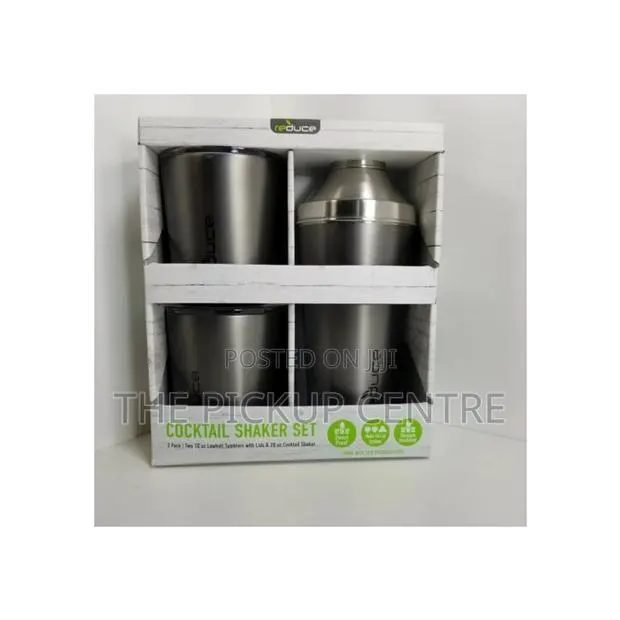 NEW Reduce Cocktail 3-Piece Shaker Set With 10-Oz. Lowball · Photo 1